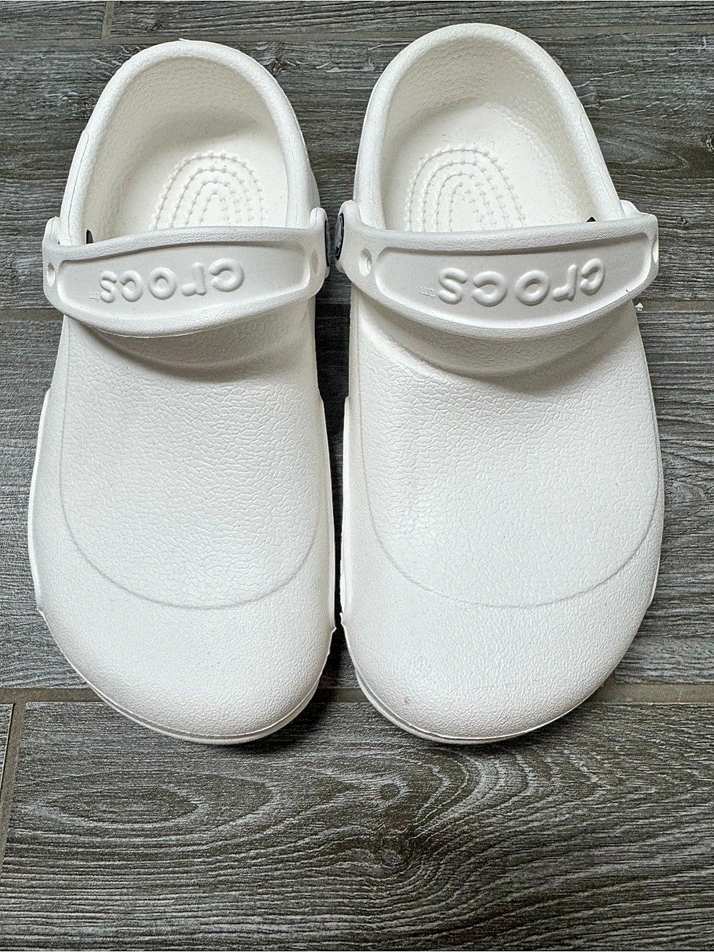 NWOT Crocs On-The-Clock Work Clog White US 6